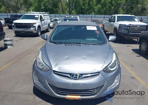 2016 Hyundai Elantra Se/Sport/Limited z USA, uszkodzony, nr VIN 5NPDH4AE0GH735120